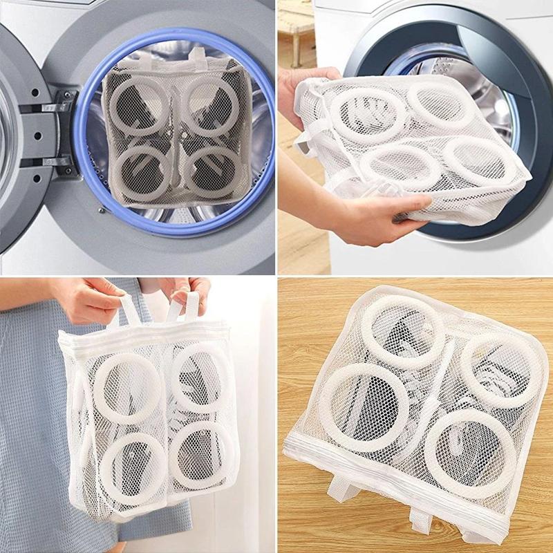 Shoe wash bags