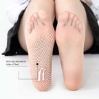 Spring Summer Invisible Non-Slip Crystal Silk Socks