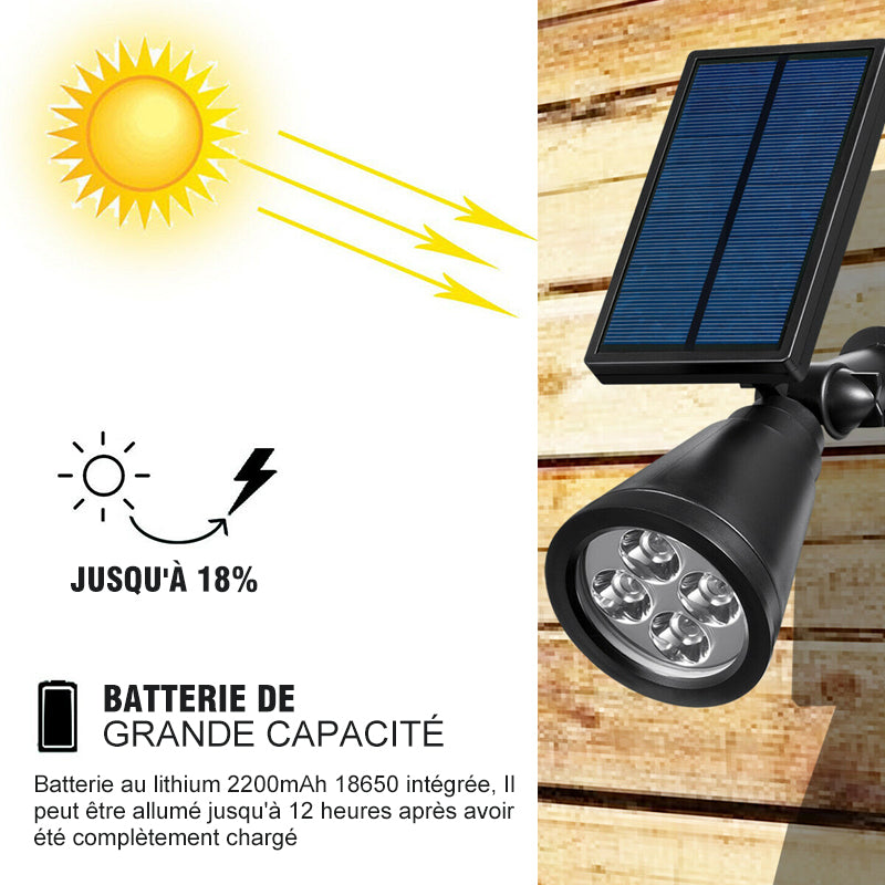 Decorative solar light for the garden