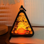 Halloween Decor Triangle Table Lamp