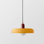 Colorful Pendant Lamp in Bauhaus Style - StiloGlas