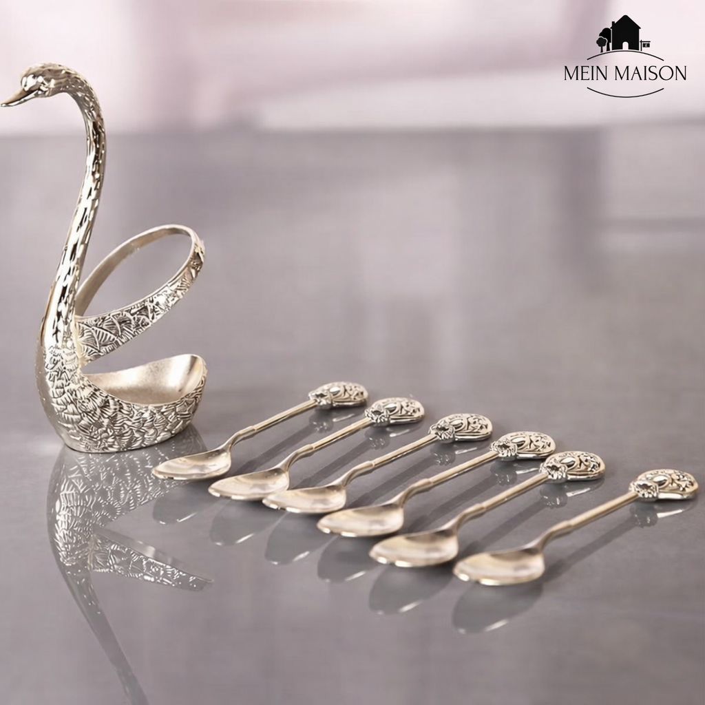 SwanLuxe – Enhance coffee experiences with stylish swan-shaped spoons