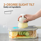 Stainless steel multifunctional vegetable chopper