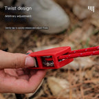 Portable Adjustable Fix Tent High Strength Fast Release Pulley Camping Rope