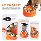 Weight Loss Cat Bowl – Slow Feeder Anti-Gulp Design