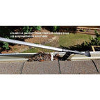 Gutter Cleaning Tool with Spoon Mechanism for Telescopic Poles