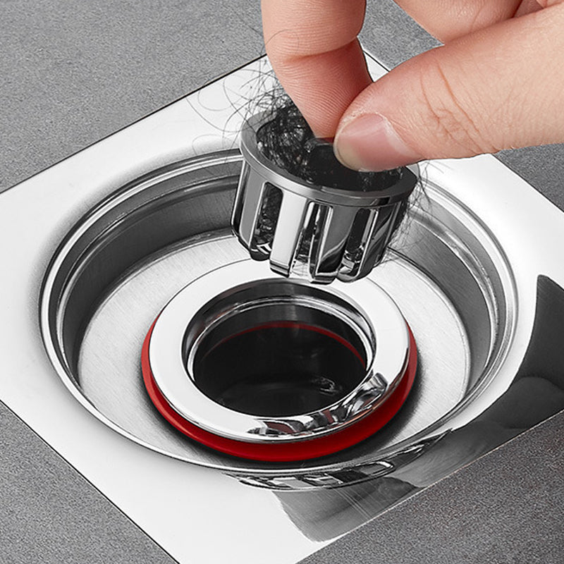 Magnetic odor-neutralizing floor drain core