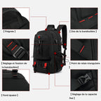 Travel bag with large capacity