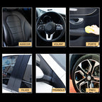 Products for the care of renovated coating pastes auto & leather