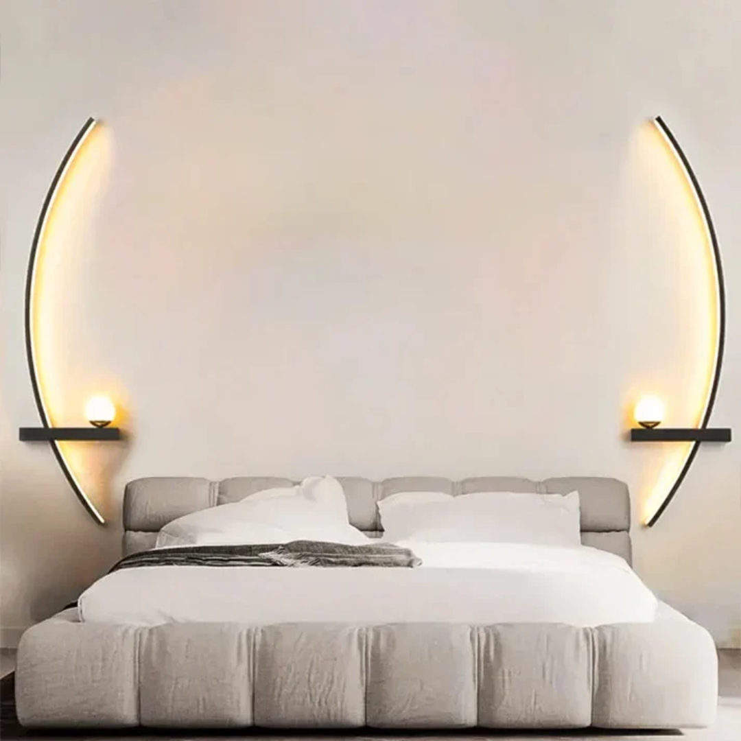 Indoor LED Wall Lamp with Three Light Colors for 5–10 m² Rooms