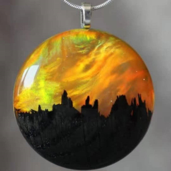 Northern Lights Dream Gemstone Necklace