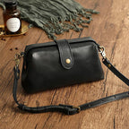 Vintage handmade leather bag