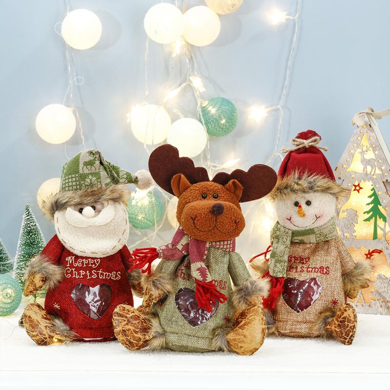 Christmas decorative gift bag / Christmas Eve apple bag🎄