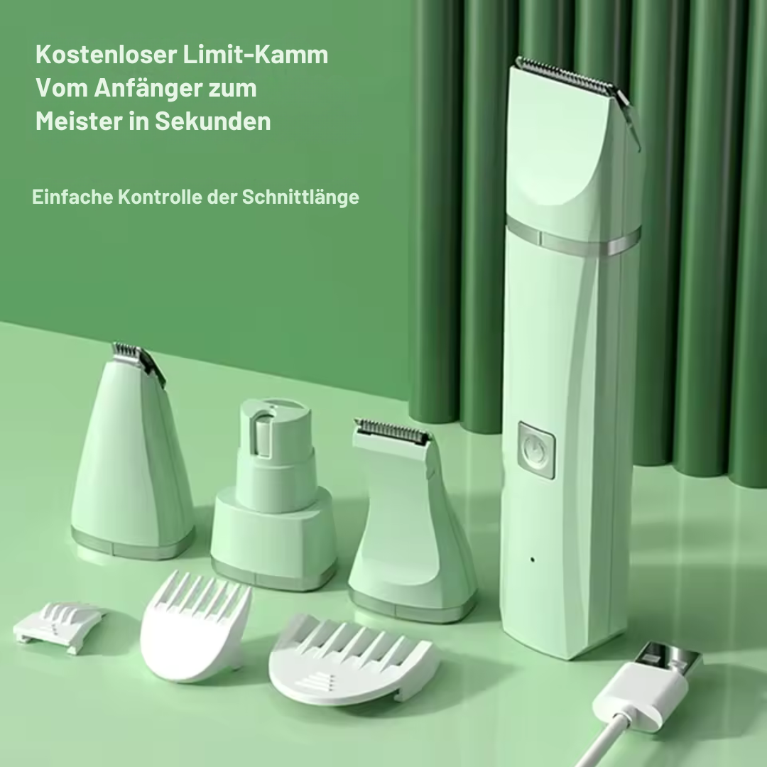 4-in-1 Pet Trimmer waterproof & quiet