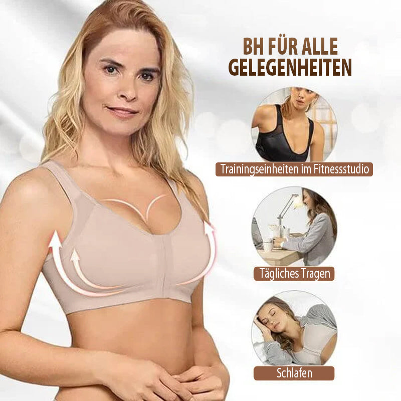 Multifunctional bra with adjustable breast support