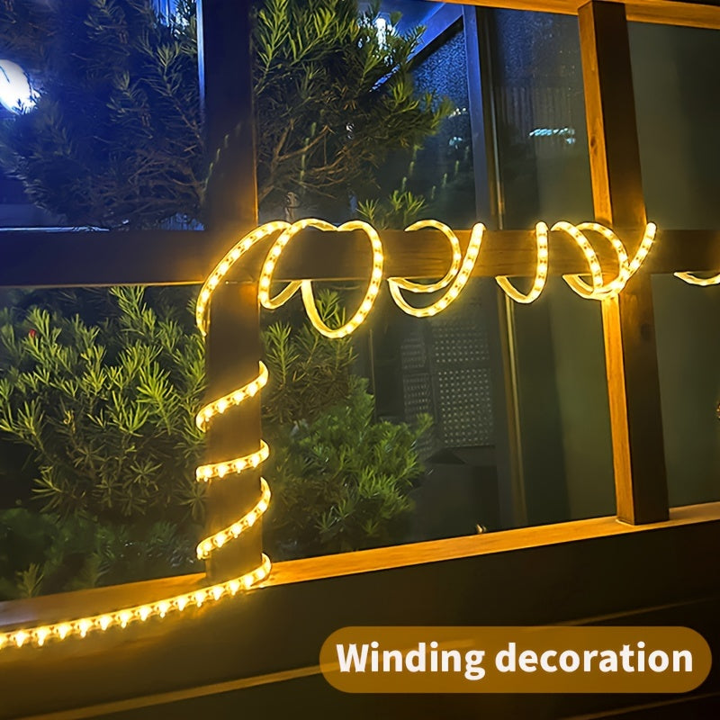 Solvara Flexible Solar LED Light Tube with Remote Control | Creative Outdoor Lighting | Energy Efficient & Weatherproof