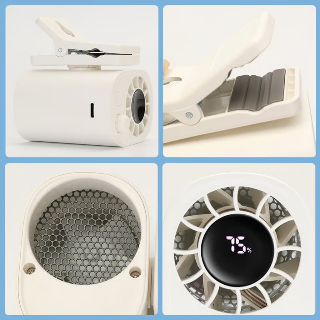 CooliClip Cooling accessory | Always and everywhere cool with this handy clip!
