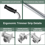 Ergonomic Back-Saving Trimmer Grip