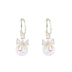 Bow Pearl Earrings