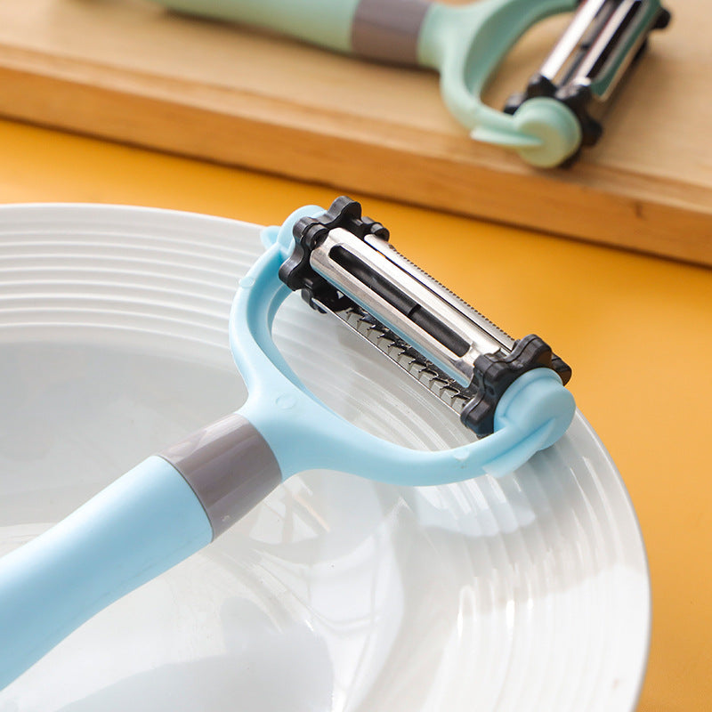 Stainless Steel 3-in-1 Multifunction Peeler Knife