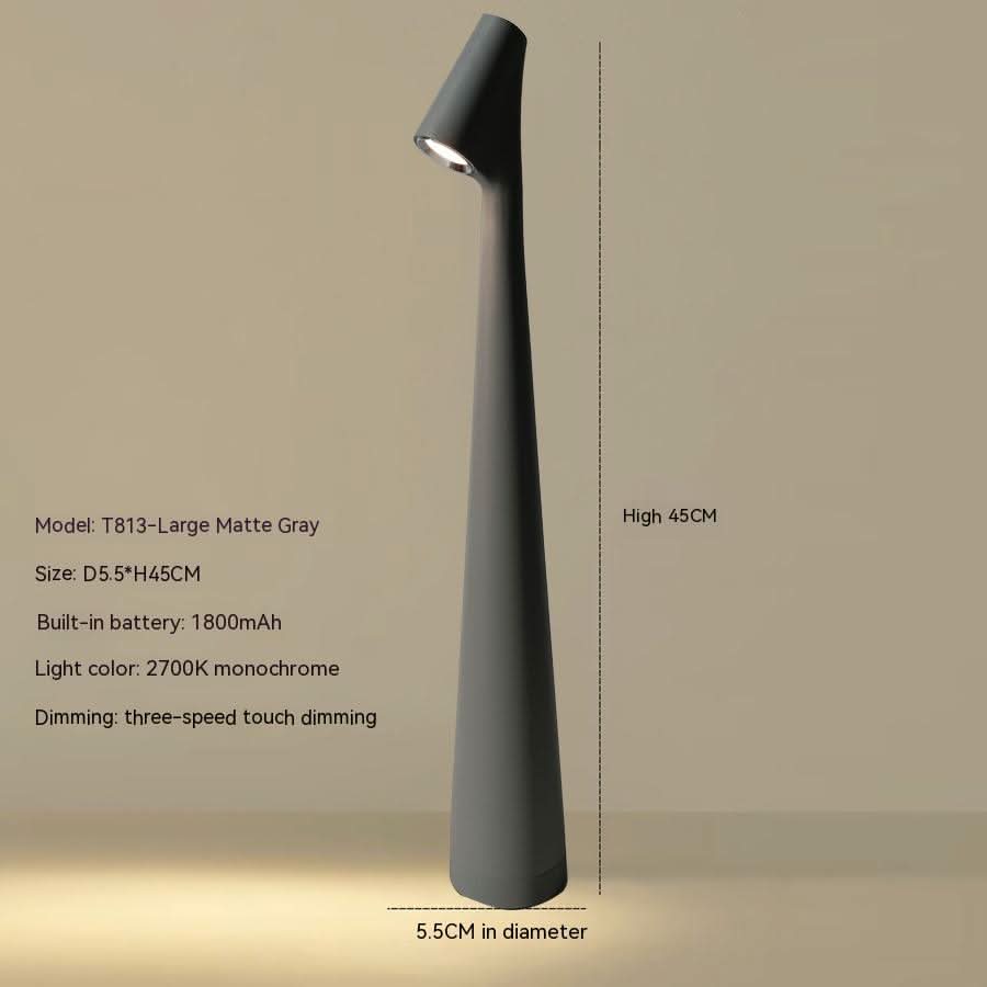 Rechargeable & stylish for indoors & outdoors