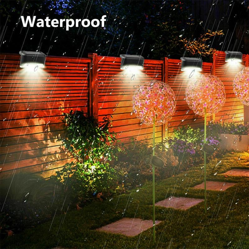 Solar-Powered Outdoor Stair Lights