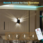 3D Eagle Wall Light | Patriotic LED Lamp | PETG Material | Warm White Illumination