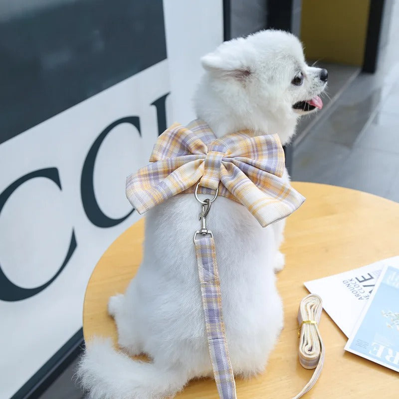 Aurélien Harness – Stylish Dog Harness with Bow