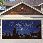 Christmas Carsge Door Banner Ornament