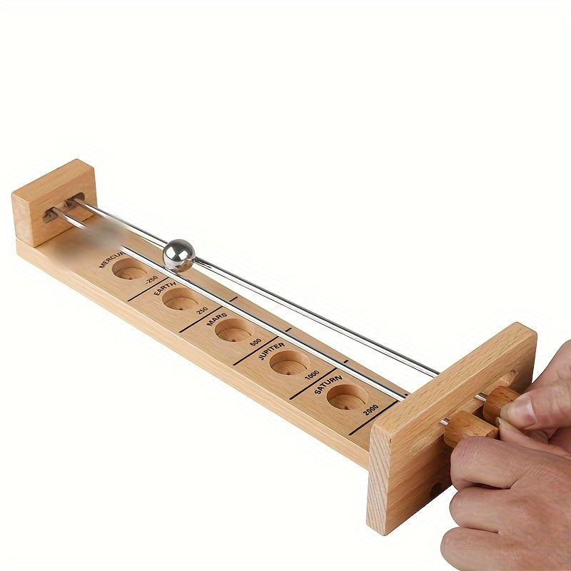 Skillful Wooden Sticks Game with Ball