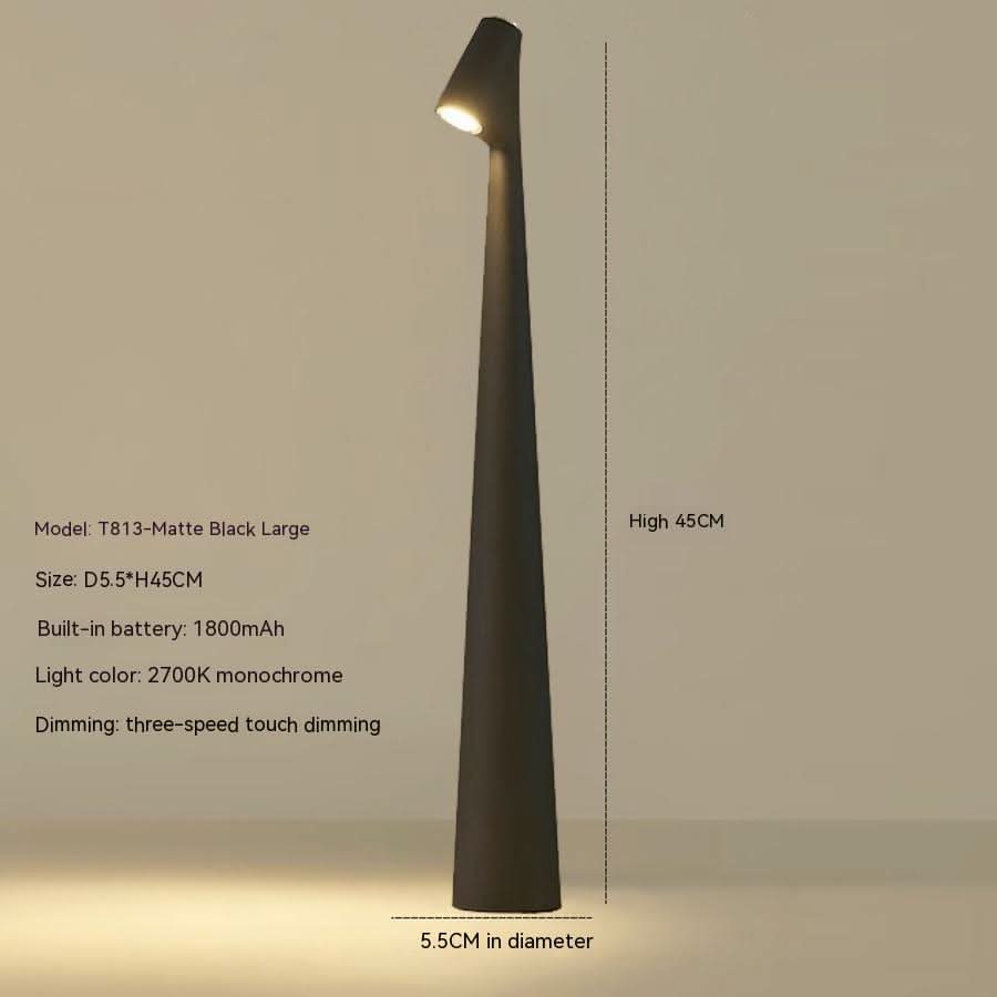 Rechargeable & stylish for indoors & outdoors
