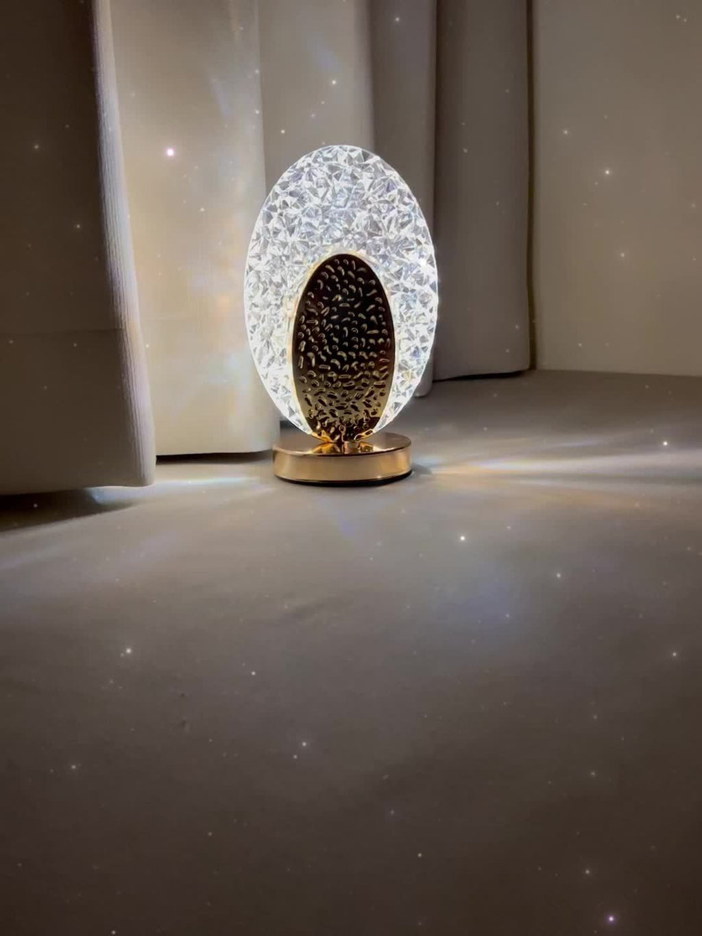 FeatherLamp - USB Touch Table Lamp with Unique Feather Design