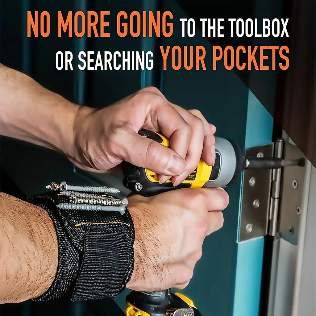 MagnoGrip Bracelet — Never search again, always have everything at hand and ready in record time!