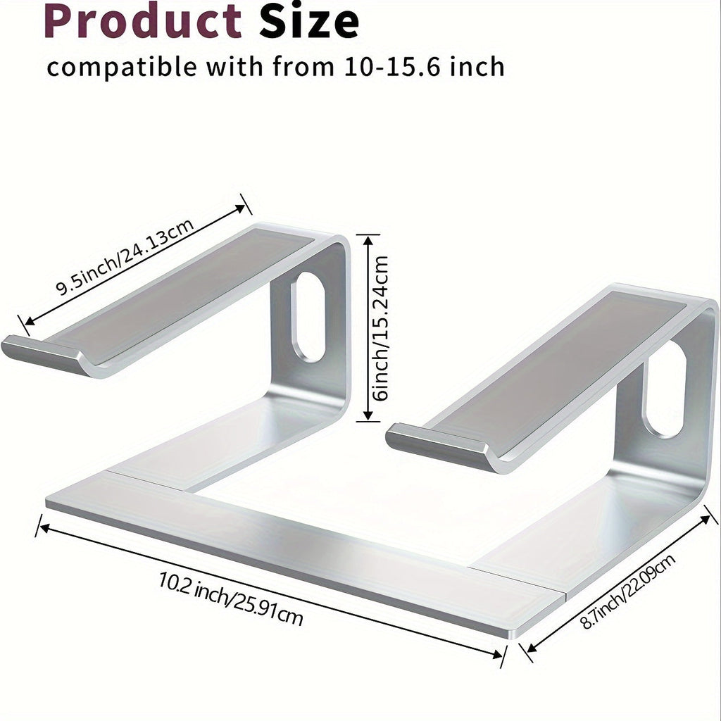 Aluminium Laptop Stand – Ergonomic and Ventilating