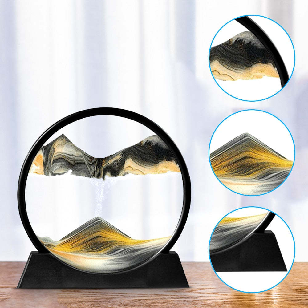 Landscape 3D From Deep Sea Hourglass