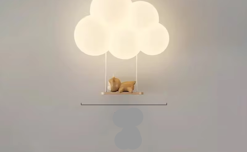 Magic of Light in Children’s Wall Lamp