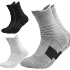 Breathable Moisture Wicking Athletic Basketball Socks for Men