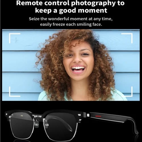 Super Black TechnologySmart Wireless Headphone Sunglasses