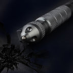 Tactical Survival Pen with Glass-Breaker Tip and Stainless Steel Handle
