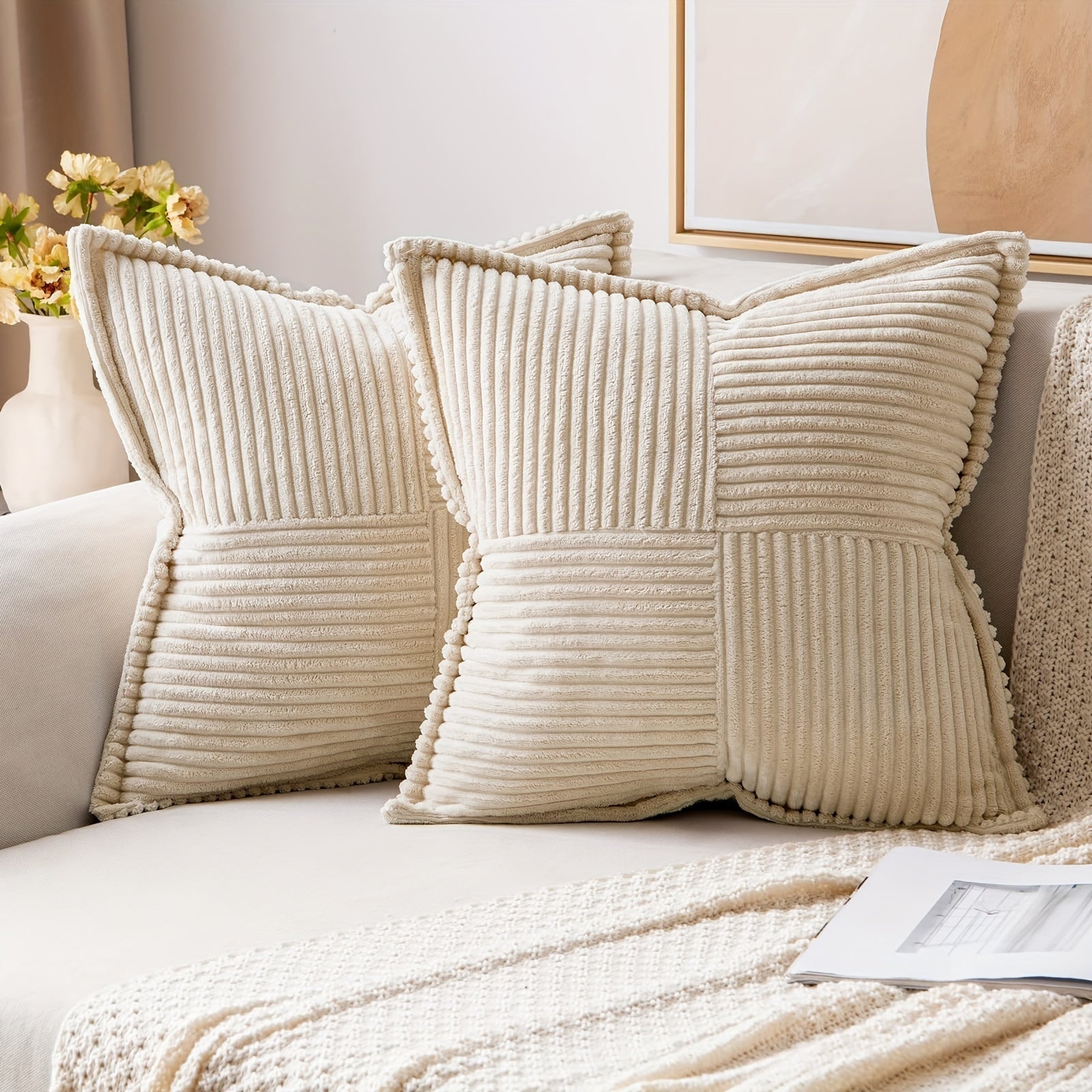 CozyNest Pillow Cover - Elegant Pillowcase for Sofa and Bedroom
