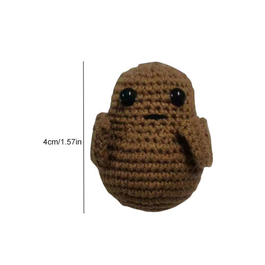 Funny Gift Knitted Positive Potato