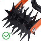 Manual Rotary Lawn Edger, 69 Inch Adjustable Stainless Steel Handle Grass and Weed Trimmer