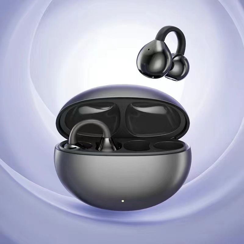 AI Translation Open Ear Clip Bluetooth Headphones