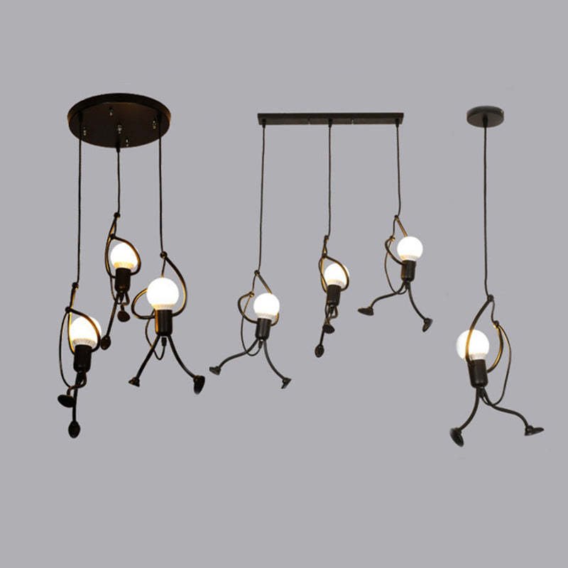 Retro Iron Man Pendant Light