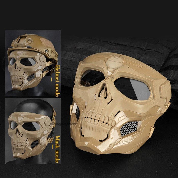 Skull Face Mask – Breathable PRedective Gear for Airsoft and Paintball