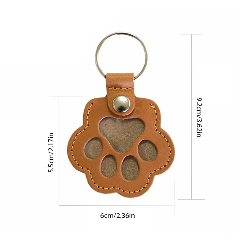 Memorial keychain for pets