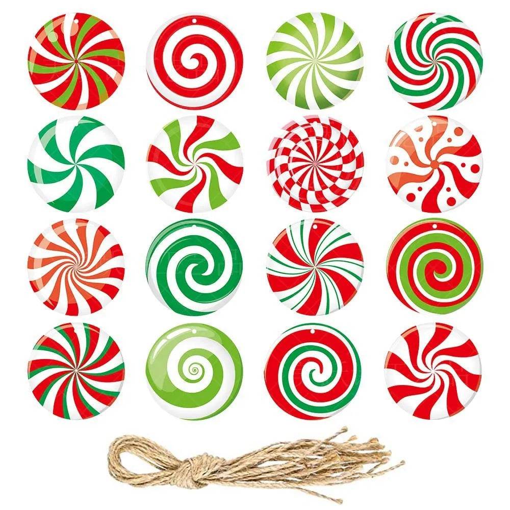 Christmas Party Christmas Tree Decorations Arrangement Candy Ornaments