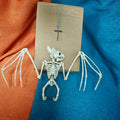Wall Art Hanging Skeleton Bat Ornament