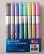 Metallic Marker Pens – Ideal for Cards, Hand Lettering & Crafting