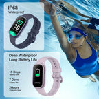 Smartwatch Waterproof Silicone Fitness Tracker